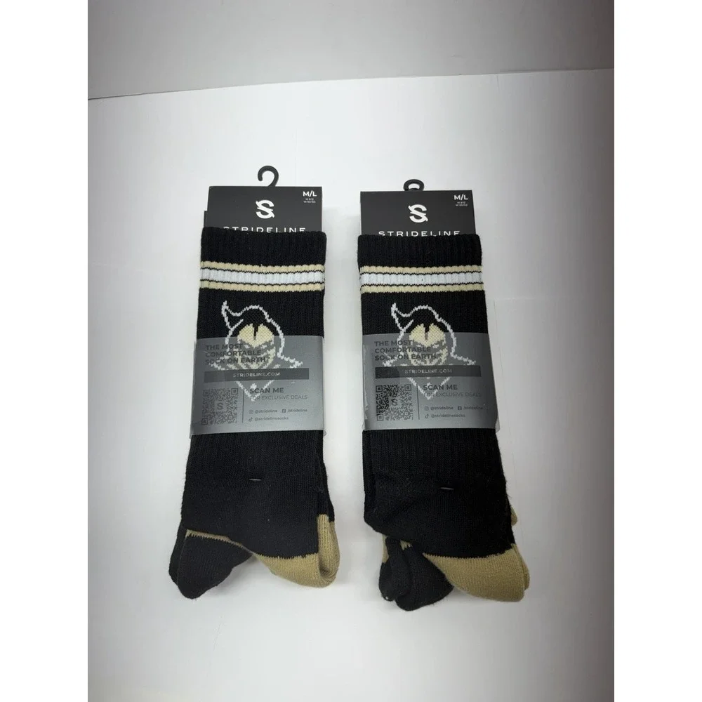 Lot‎ 2 Pair Central Florida UCF Knights Socks University Strideline Premium